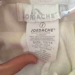 jordache Shorts - White Jordache Jean Skort jordache Shorts - White Jordache Jean Skort